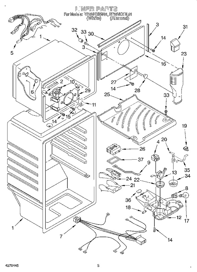 Diagram for RT16VKXBW01