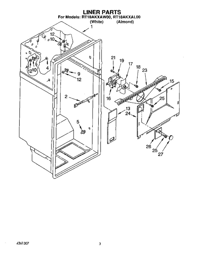 Diagram for RT18AKXAW00