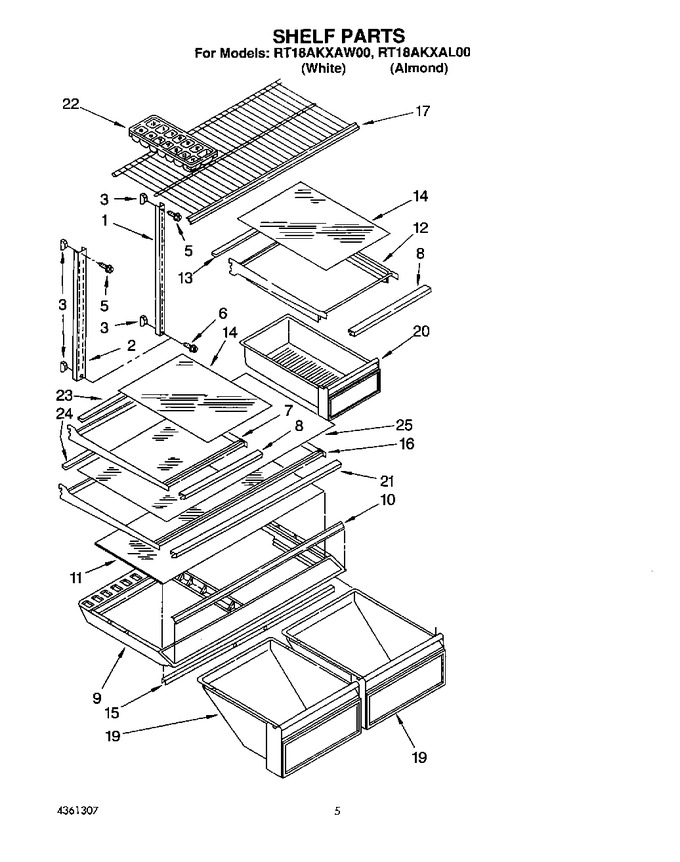 Diagram for RT18AKXAL00
