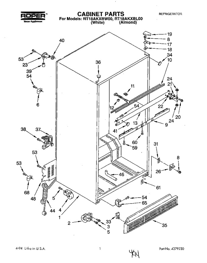 Diagram for RT18AKXBL00