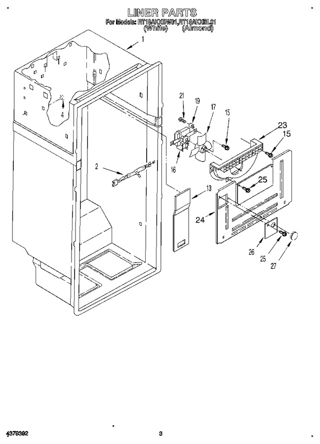Diagram for RT18AKXBW01