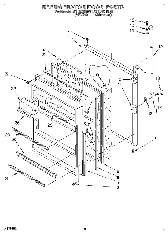 Diagram for RT18AKXBW01