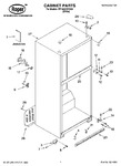 Diagram for 01 - Cabinet Parts
