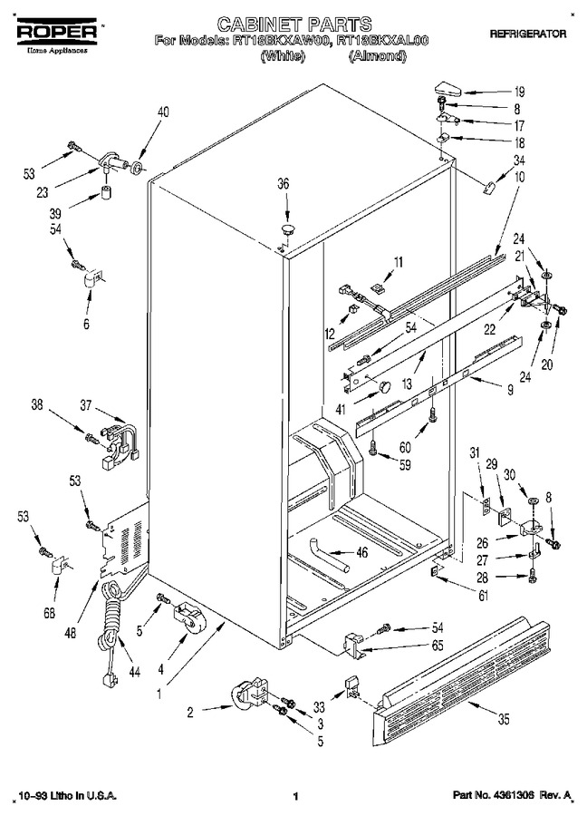 Diagram for RT18BKXAW00