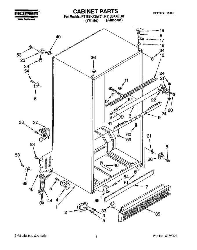 Diagram for RT18BKXBW01