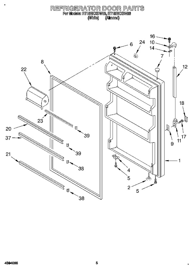 Diagram for RT18BKXDW03