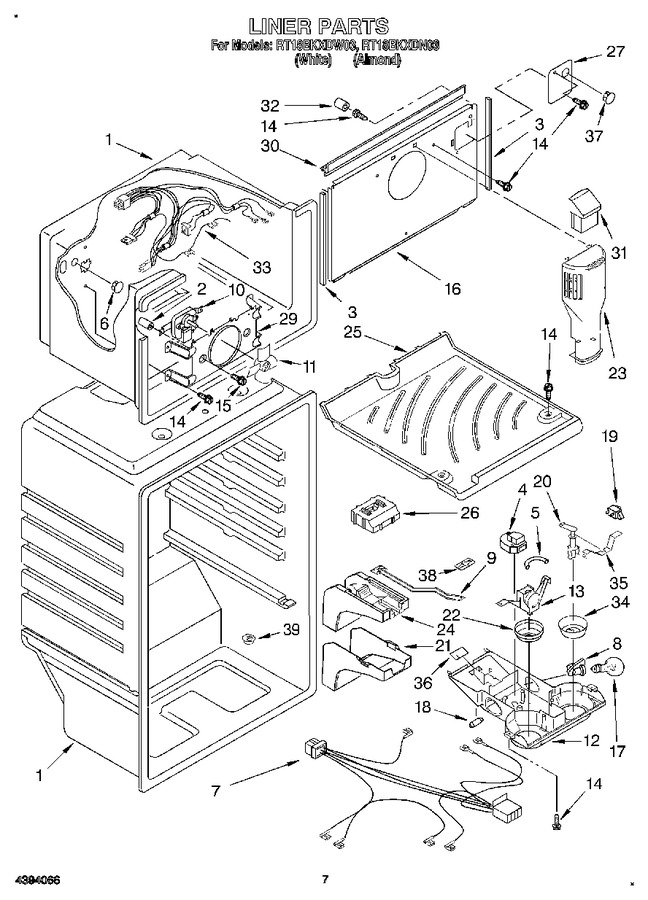 Diagram for RT18BKXDW03