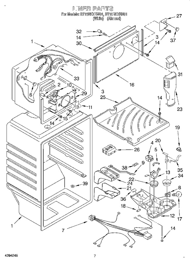 Diagram for RT18BKXEN01
