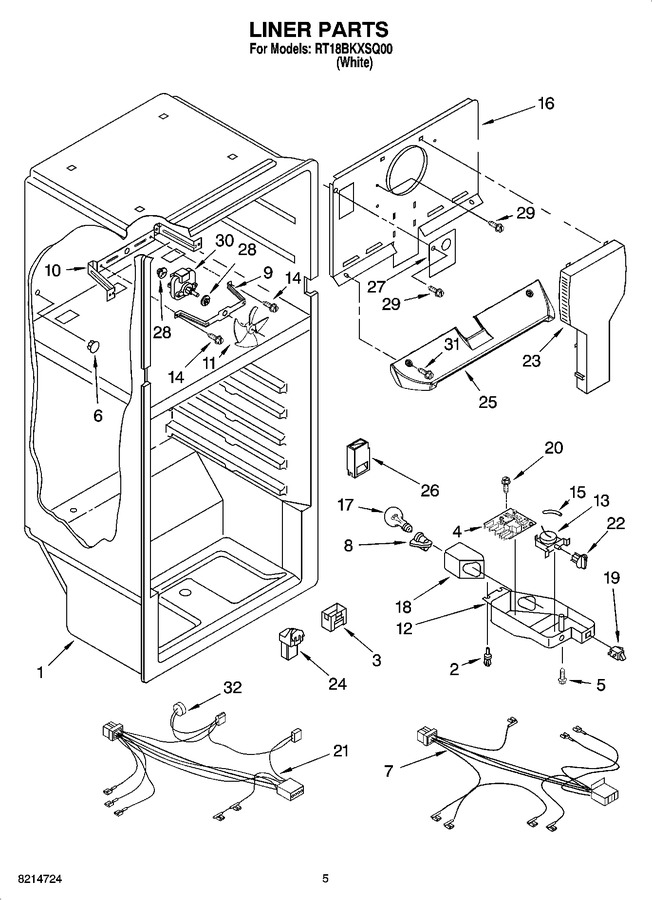 Diagram for RT18BKXSQ00