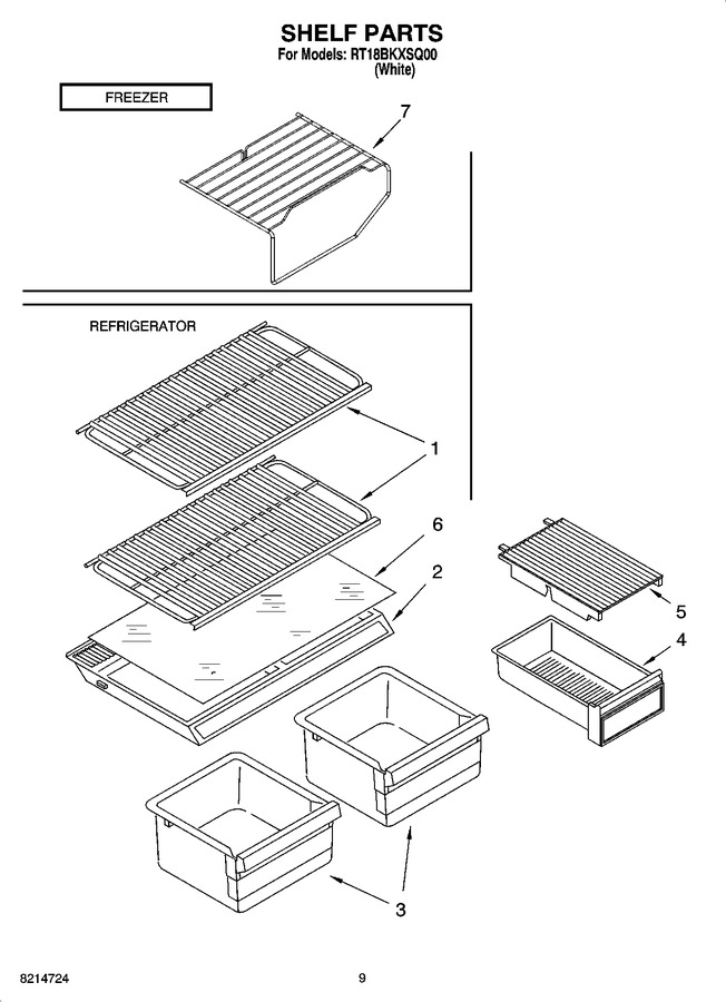 Diagram for RT18BKXSQ00