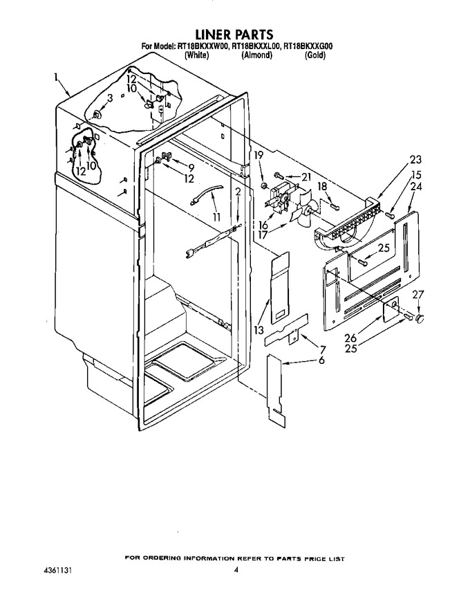 Diagram for RT18BKXXG00
