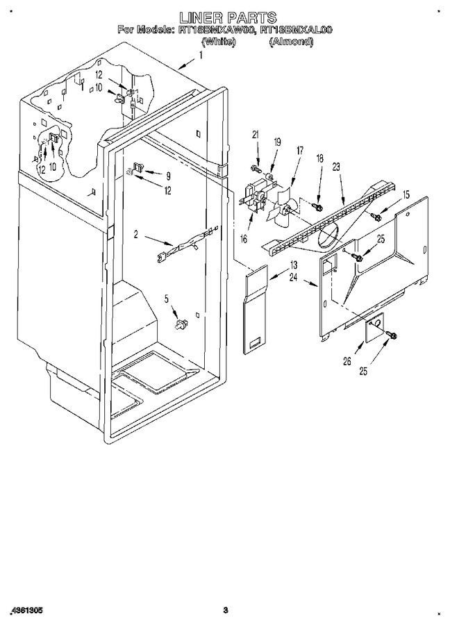 Diagram for RT18BMXAL00