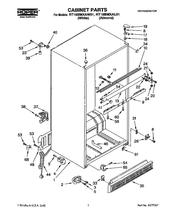Diagram for RT18BMXAW01