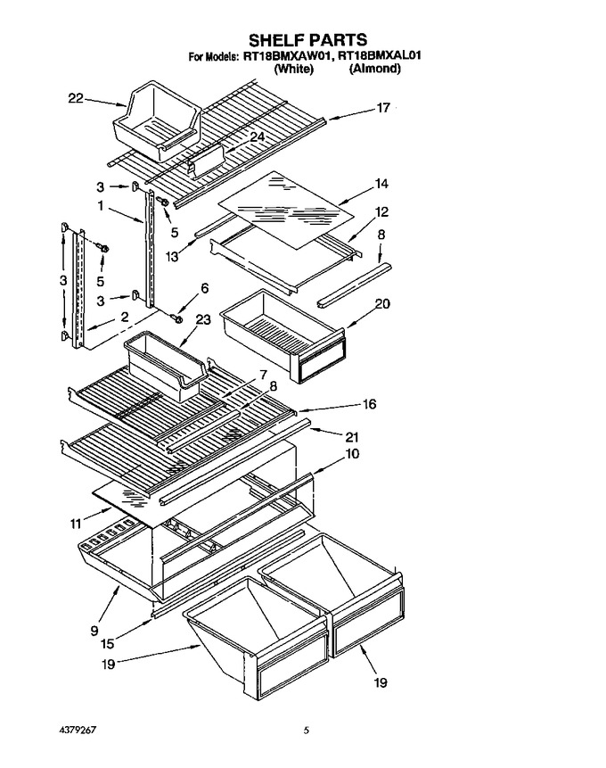 Diagram for RT18BMXAW01