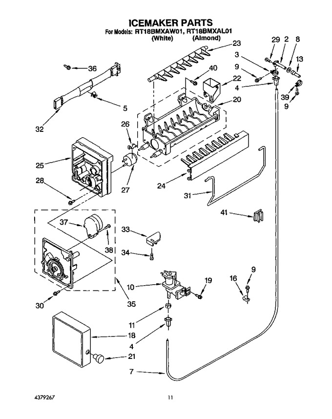 Diagram for RT18BMXAW01