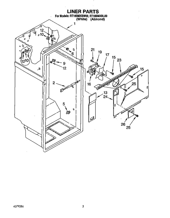 Diagram for RT18BMXBW00