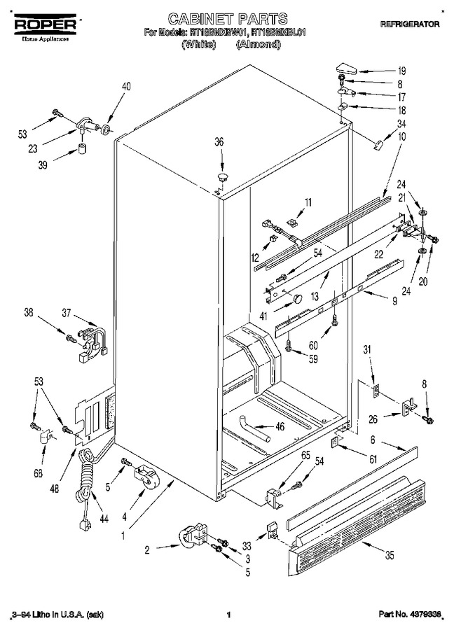 Diagram for RT18BMXBL01