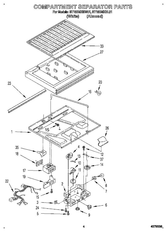 Diagram for RT18BMXBL01