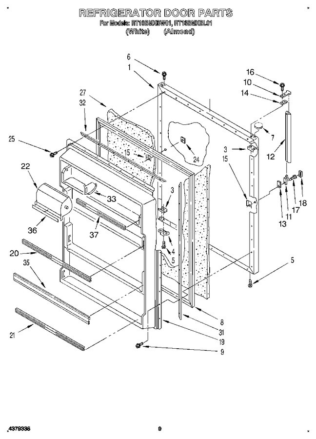 Diagram for RT18BMXBL01