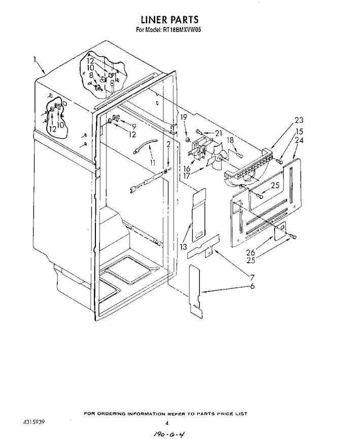 Diagram for RT18BMXVW05
