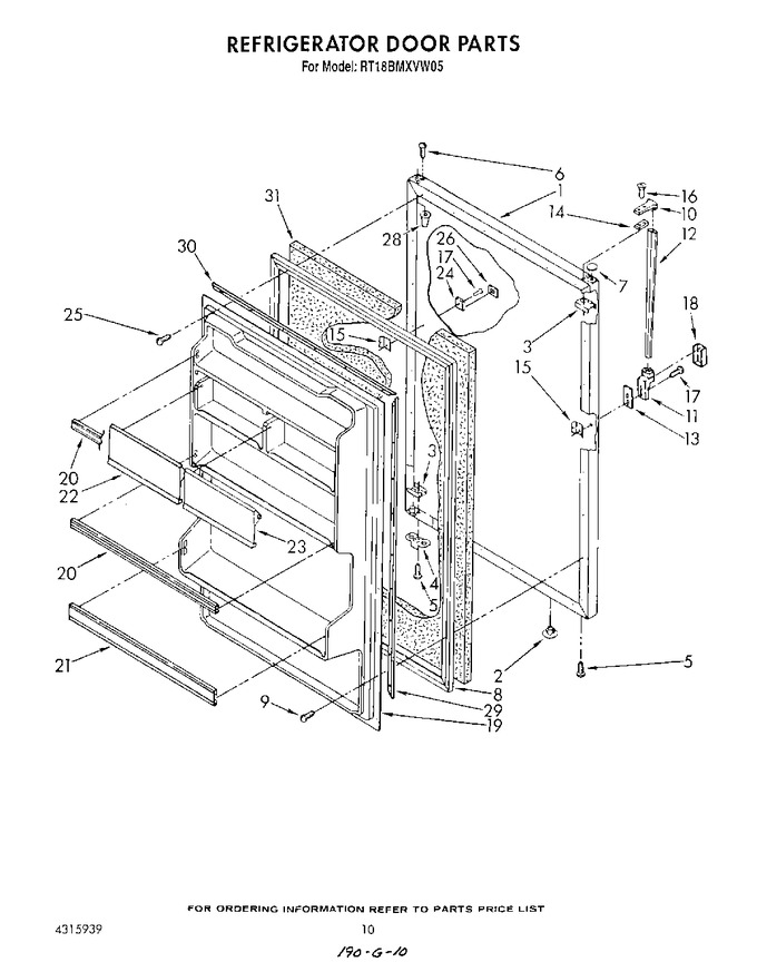 Diagram for RT18BMXVW05