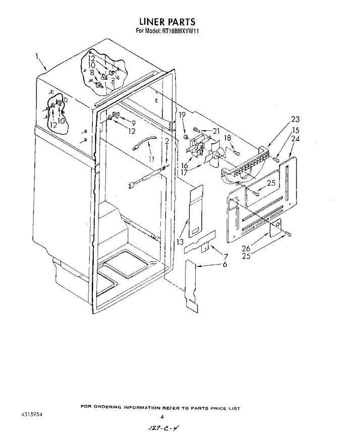 Diagram for RT18BMXVW11