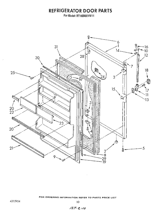 Diagram for RT18BMXVW11