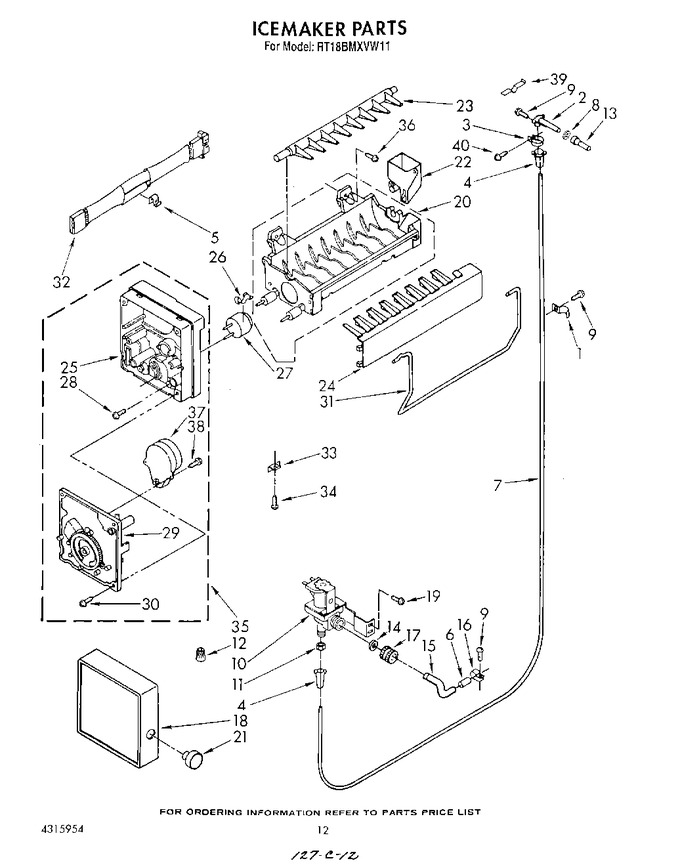 Diagram for RT18BMXVW11