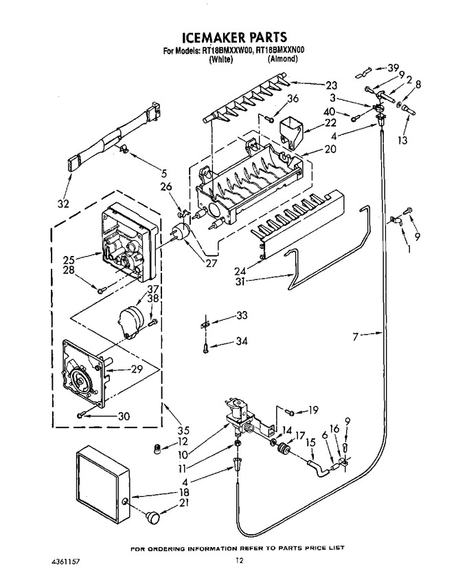 Diagram for RT18BMXXL00