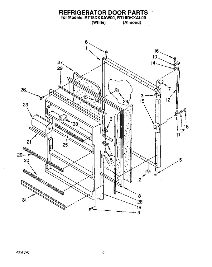 Diagram for RT18DKXAL00