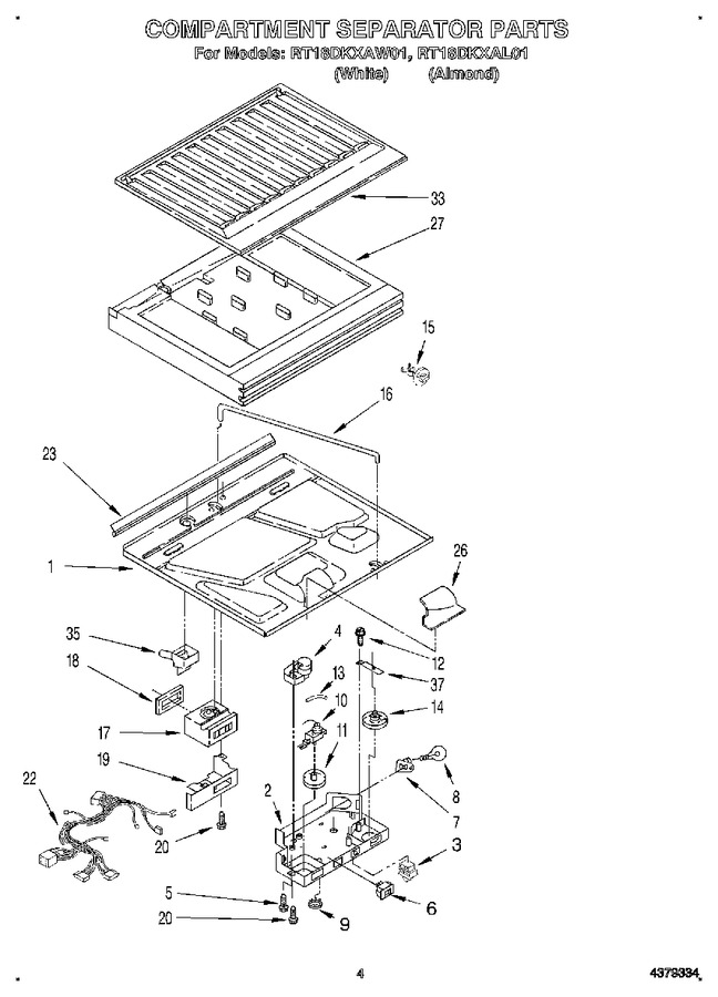 Diagram for RT18DKXAW01