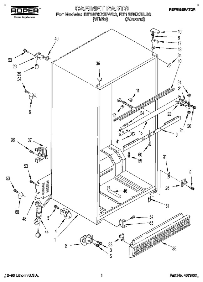 Diagram for RT18DKXBW00