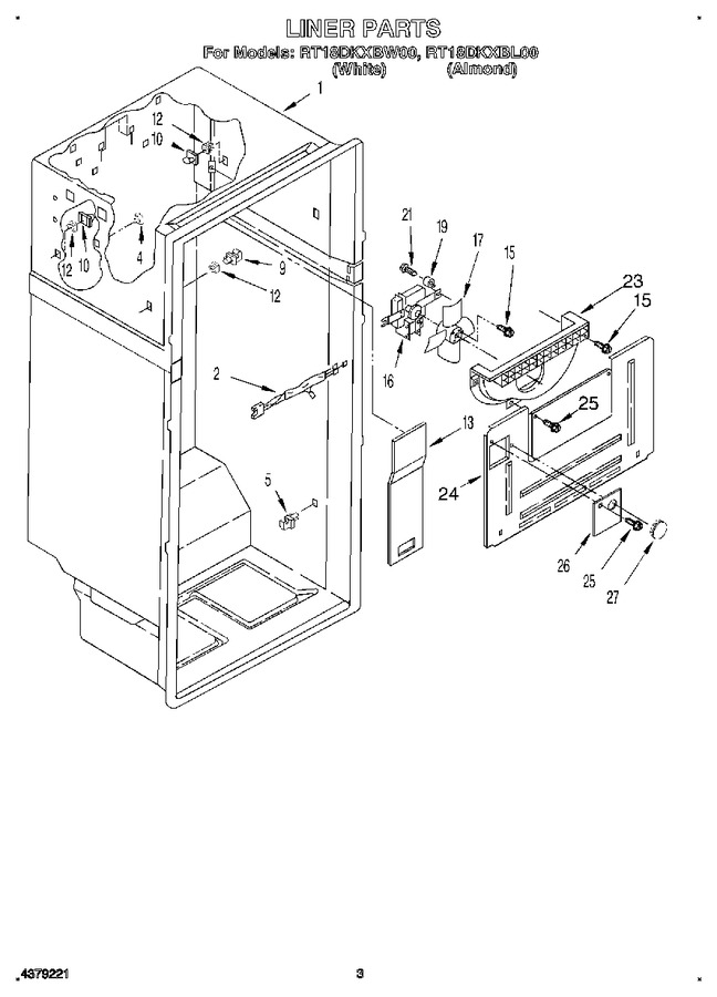 Diagram for RT18DKXBW00