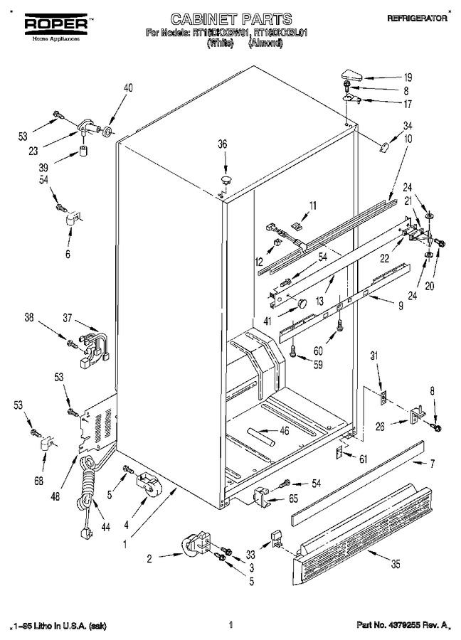 Diagram for RT18DKXBL01