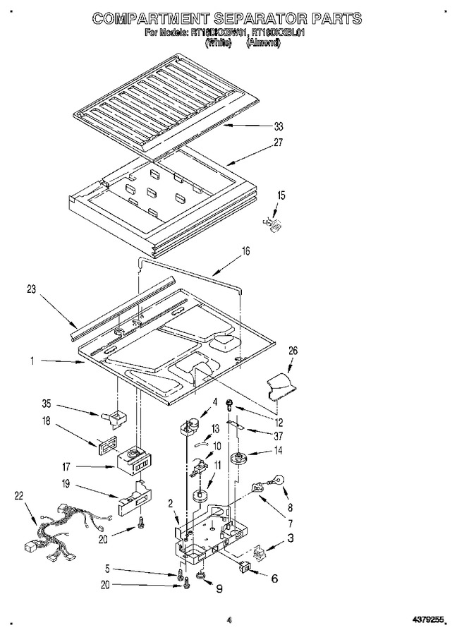 Diagram for RT18DKXBL01
