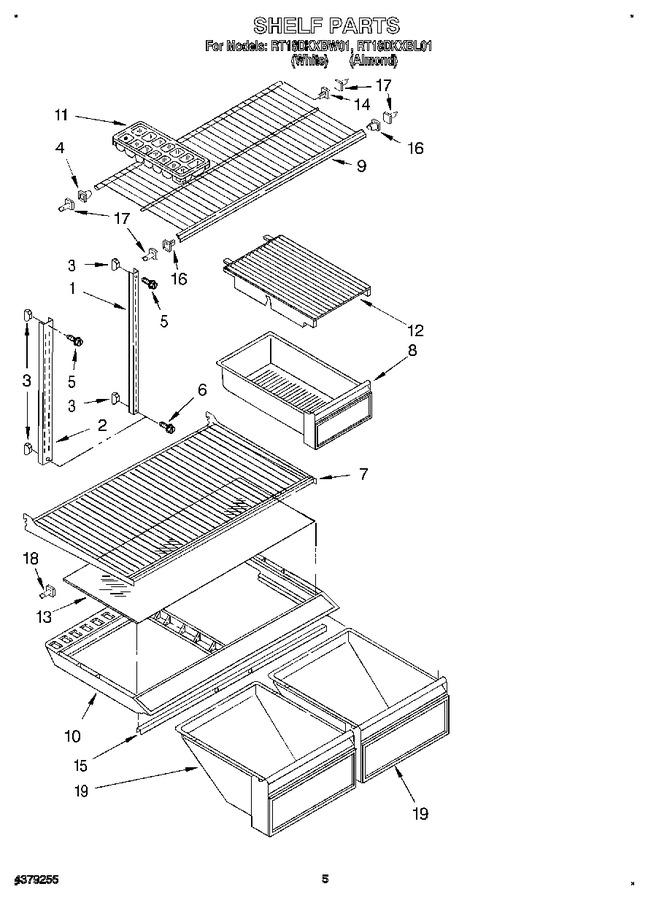 Diagram for RT18DKXBL01