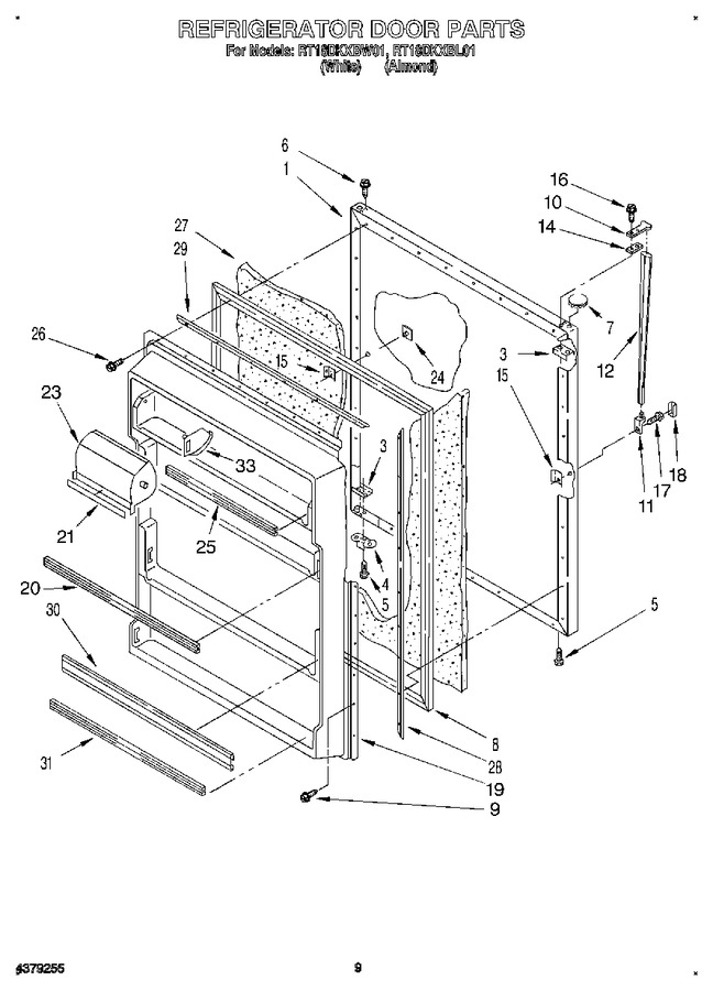 Diagram for RT18DKXBL01