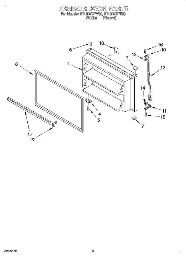 Diagram for RT18DKXFW00