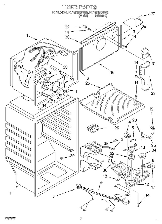 Diagram for RT18DKXFW02