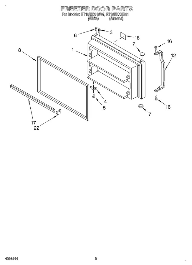 Diagram for RT18DKXHW01