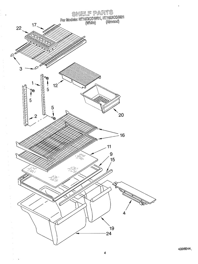 Diagram for RT18DKXHW01