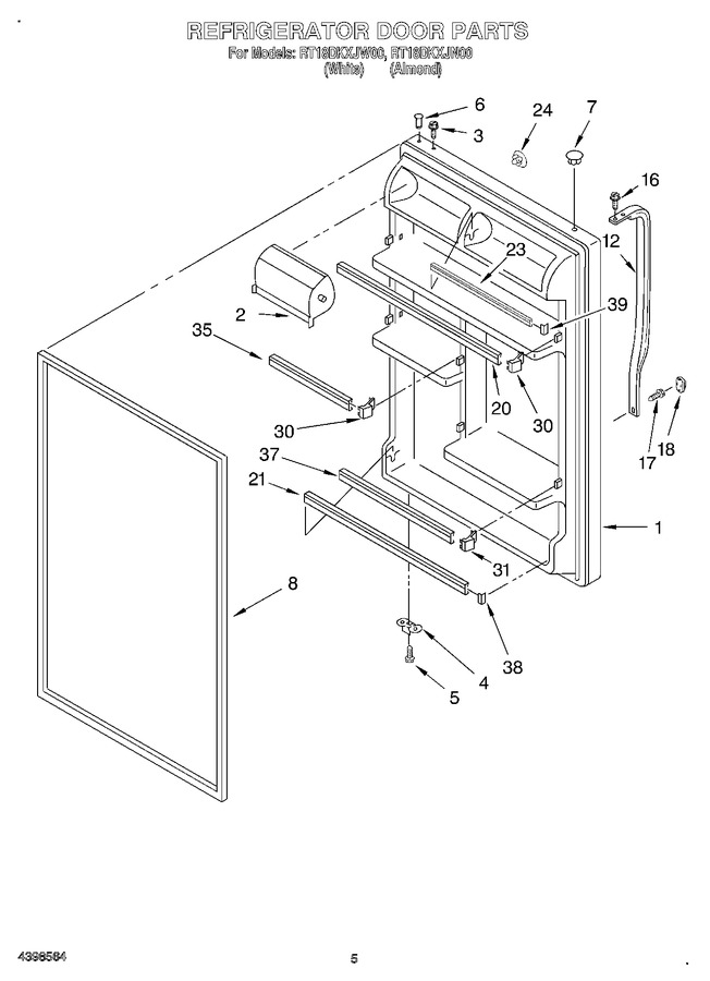Diagram for RT18DKXJW00