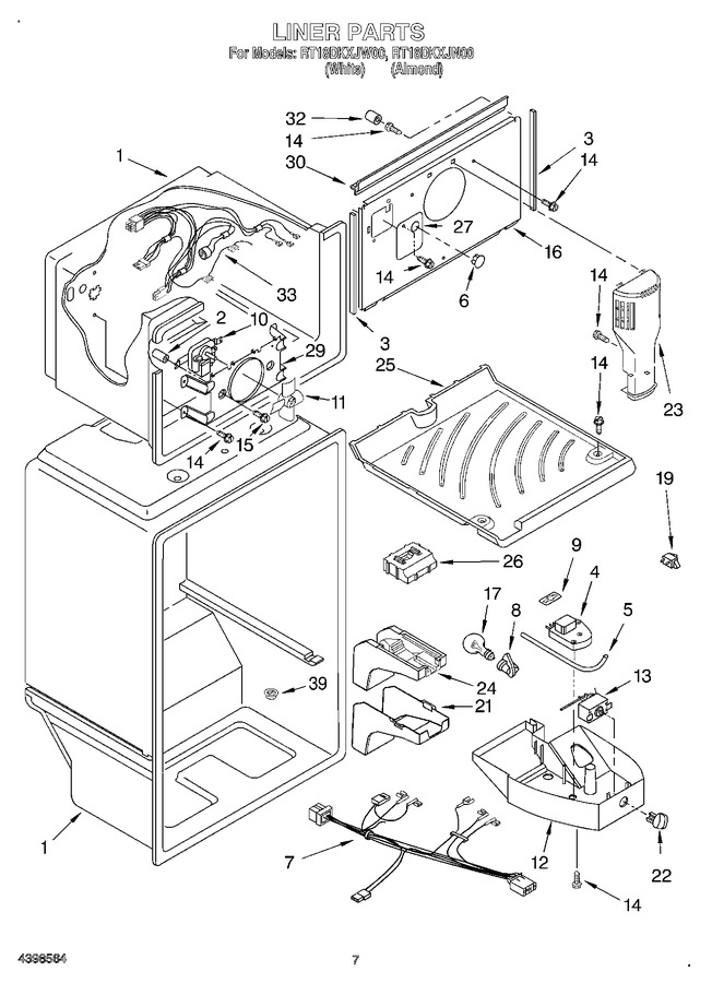 Diagram for RT18DKXJW00