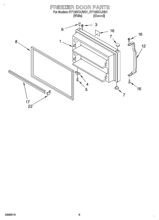 Diagram for RT18DKXJW01