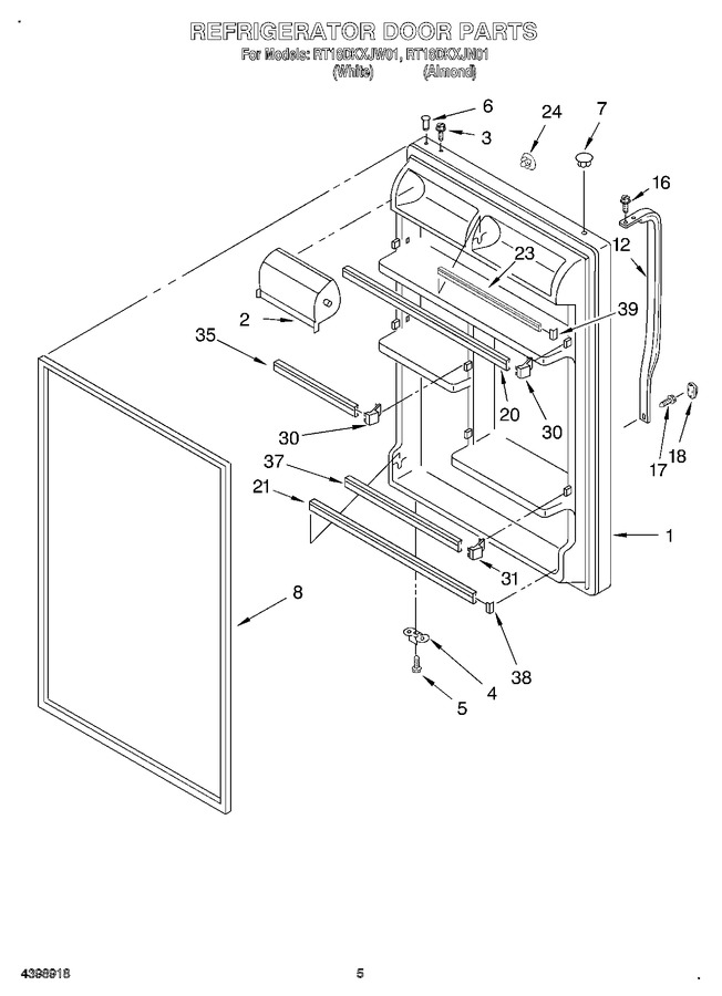 Diagram for RT18DKXJW01