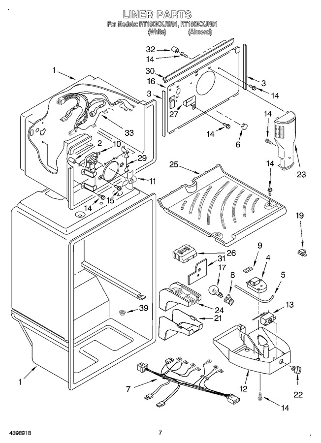 Diagram for RT18DKXJW01