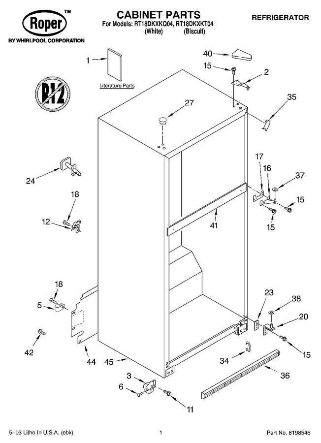 Diagram for RT18DKXKT04