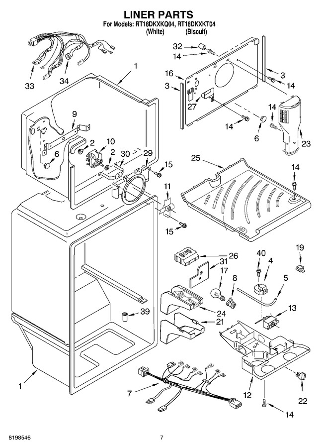 Diagram for RT18DKXKT04