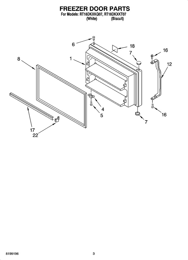Diagram for RT18DKXKQ07