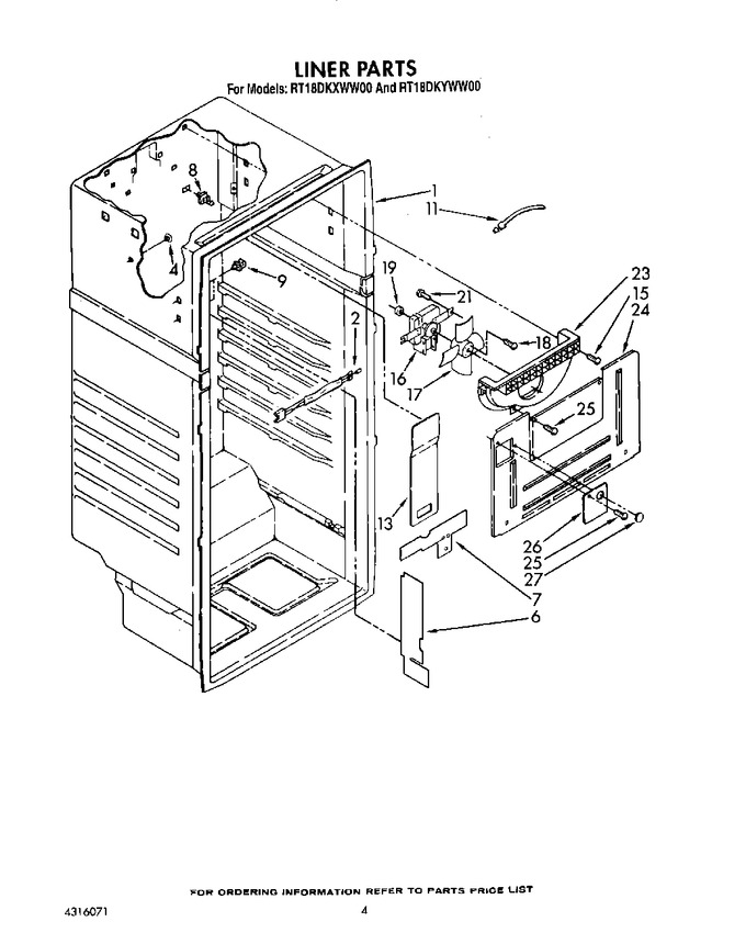 Diagram for RT18DKYWW00